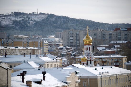 Snow in Chita