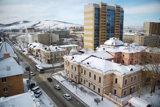 Snow in Chita