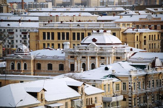 Snow in Chita