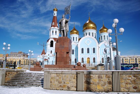 Snow in Chita
