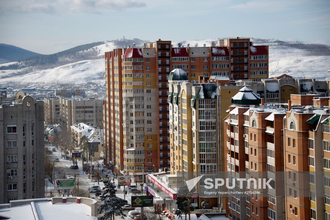 Snow in Chita
