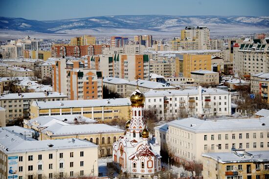 Snow in Chita