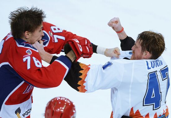 KHL. CSKA vs. Severstal