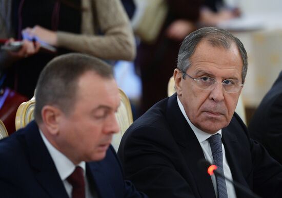 Joint meeting of boards of Russian and Belarusian Foreign Ministries