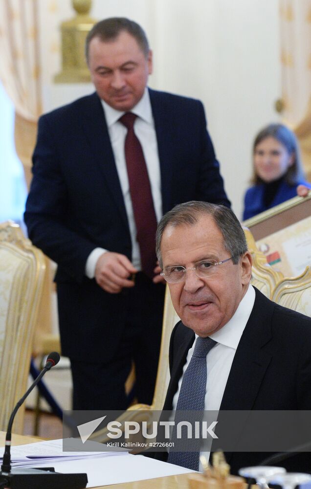 Joint meeting of boards of Russian and Belarusian Foreign Ministries