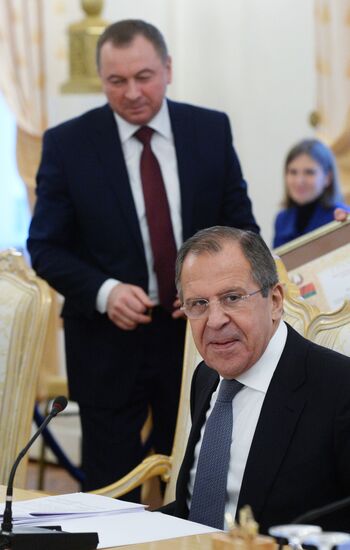 Joint meeting of boards of Russian and Belarusian Foreign Ministries