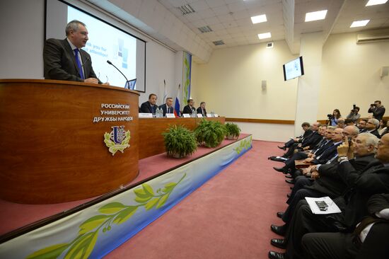 Deputy Prime Minister Dmitry Rogozin at Russian Innovative Technology and Global Market forum
