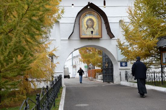 Ancient fabrics produced at Novospassky Monastery