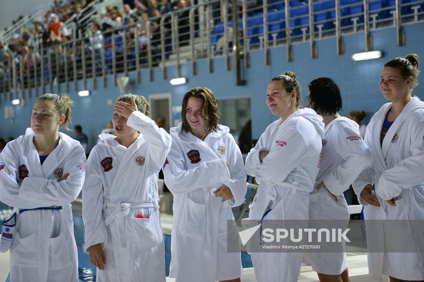 Women's Water Polo World League. Russia vs Germany