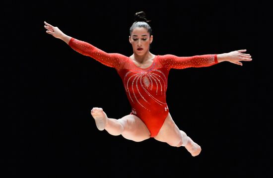 The 2015 World Gymnastics Championships. Day Five