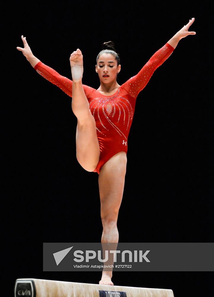 The 2015 World Gymnastics Championships. Day Five