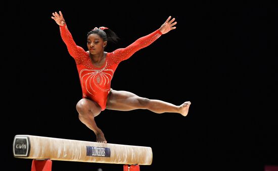 The 2015 World Gymnastics Championships. Day Five