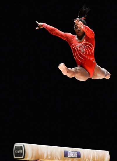 The 2015 World Gymnastics Championships. Day Five