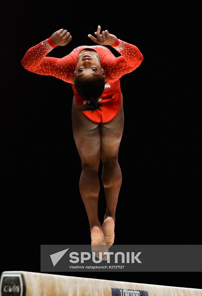 The 2015 World Gymnastics Championships. Day Five