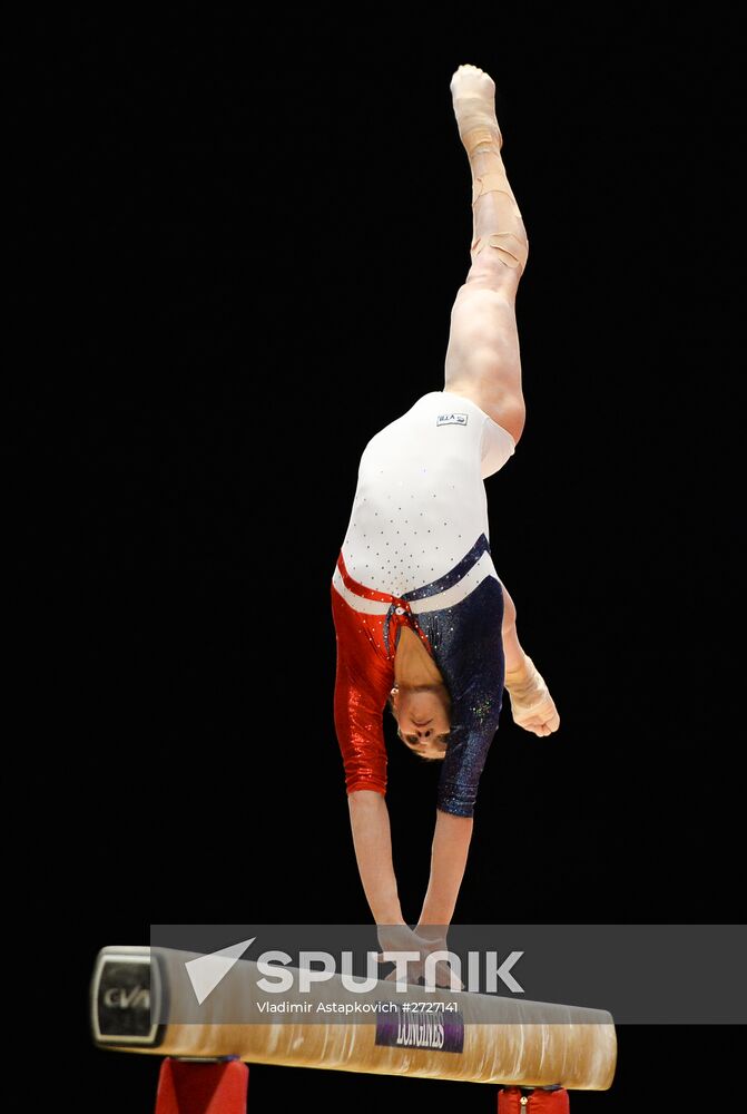 The 2015 World Gymnastics Championships. Day Five