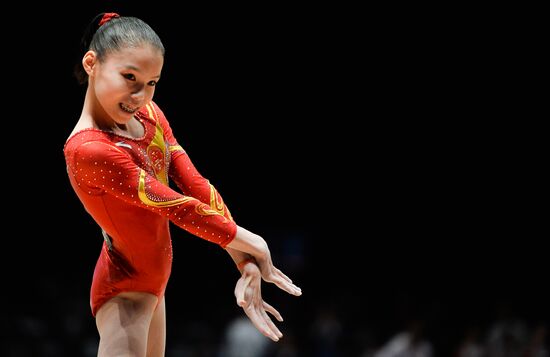 The 2015 World Gymnastics Championships. Day Five