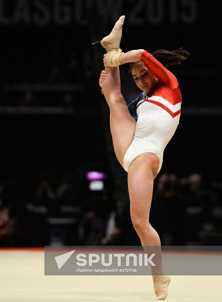 The 2015 World Gymnastics Championships. Day Five