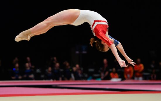 The 2015 World Gymnastics Championships. Day Five