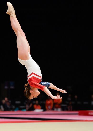 The 2015 World Gymnastics Championships. Day Five
