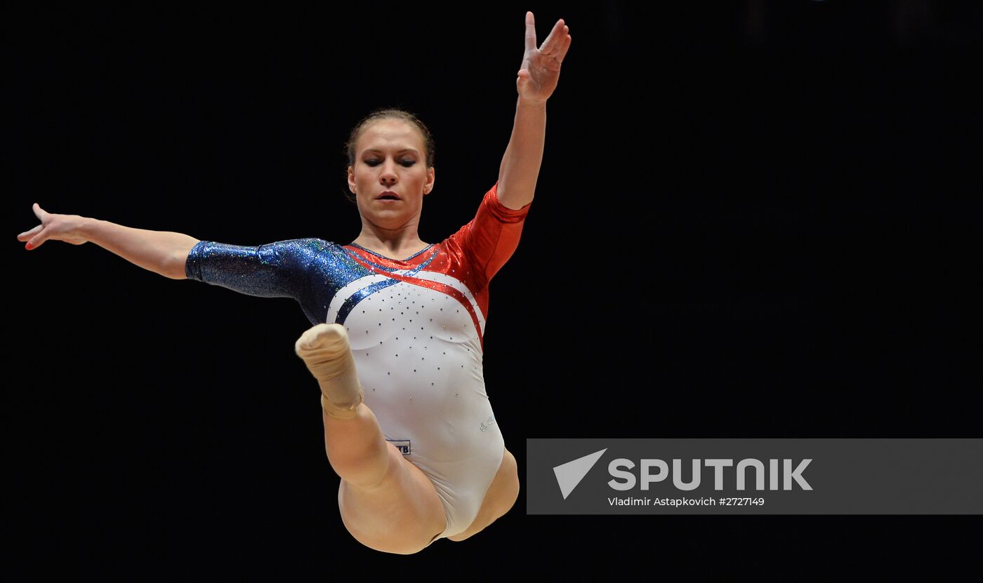 The 2015 World Gymnastics Championships. Day Five
