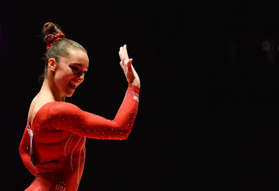 The 2015 World Gymnastics Championships. Day Five