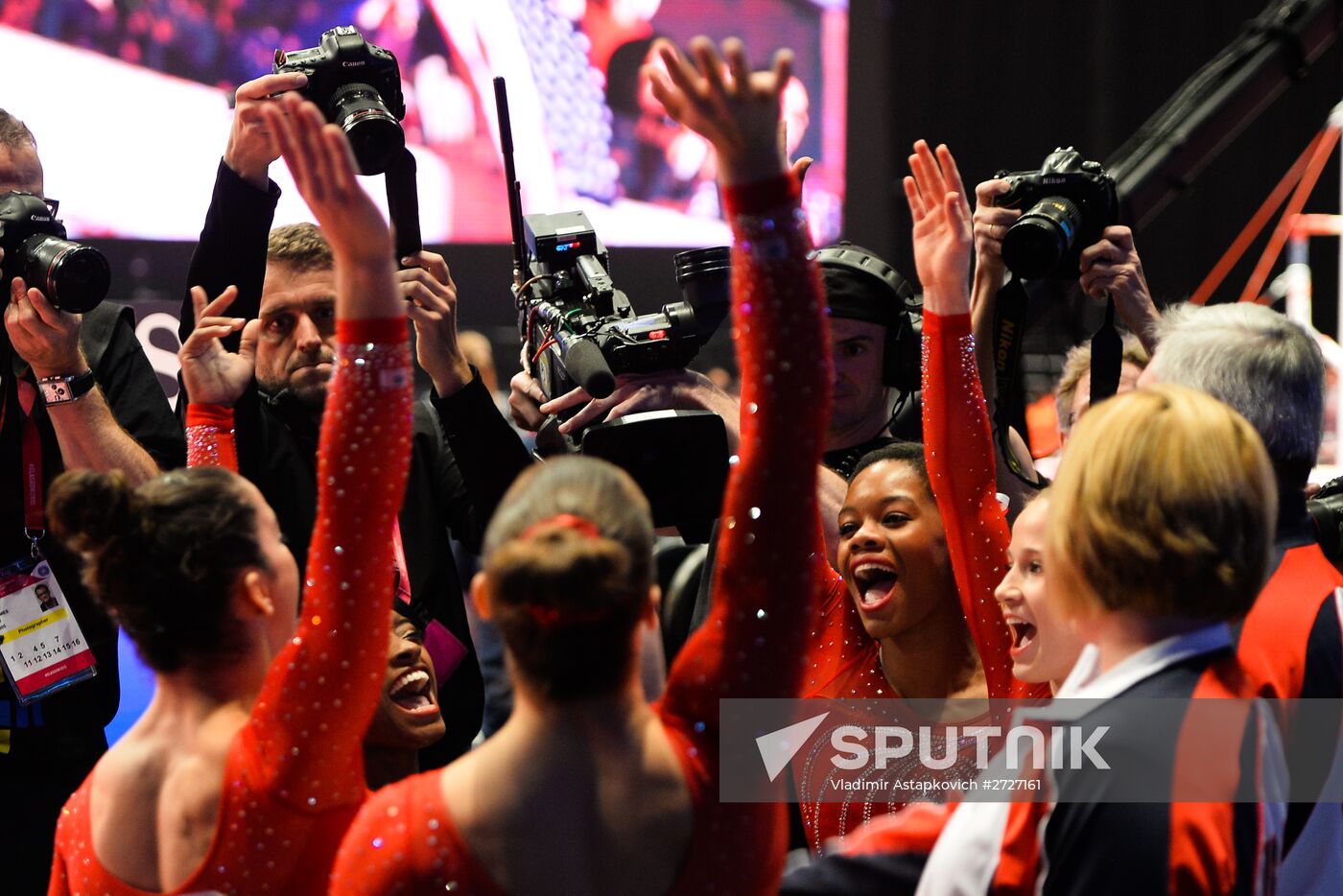 The 2015 World Gymnastics Championships. Day Five