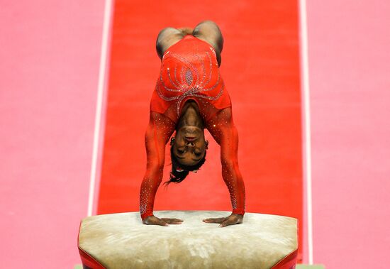 The 2015 World Gymnastics Championships. Day Five