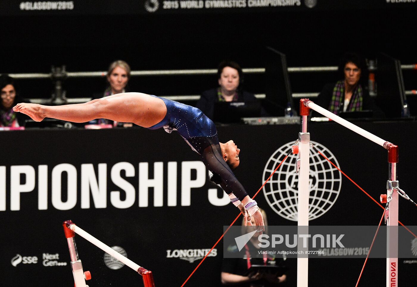 The 2015 World Gymnastics Championships. Day Five
