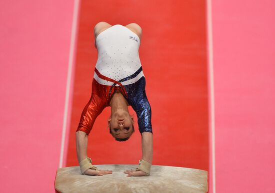 The 2015 World Gymnastics Championships. Day Five