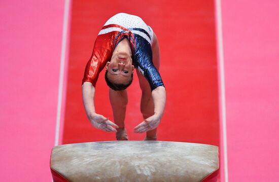 The 2015 World Gymnastics Championships. Day Five