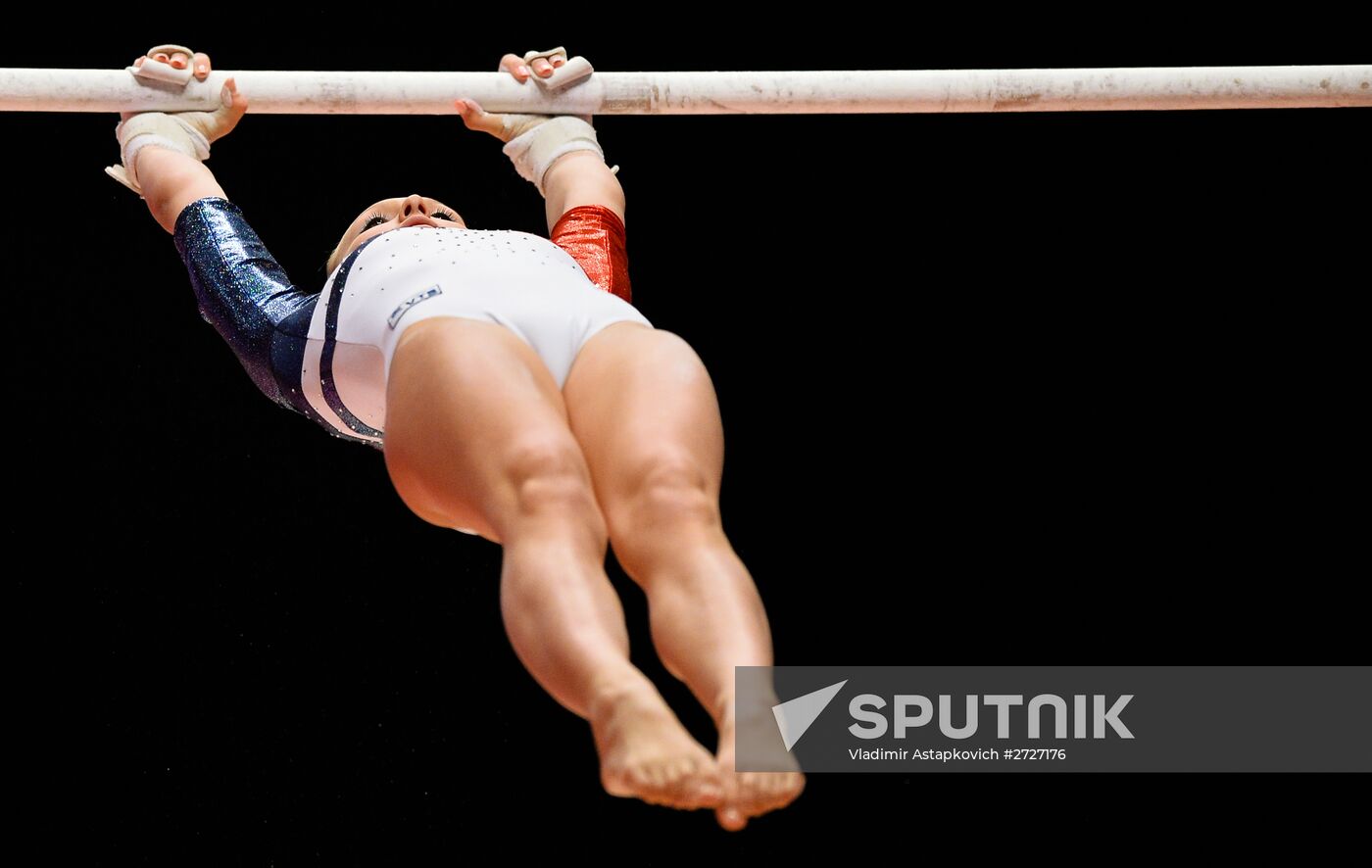 The 2015 World Gymnastics Championships. Day Five