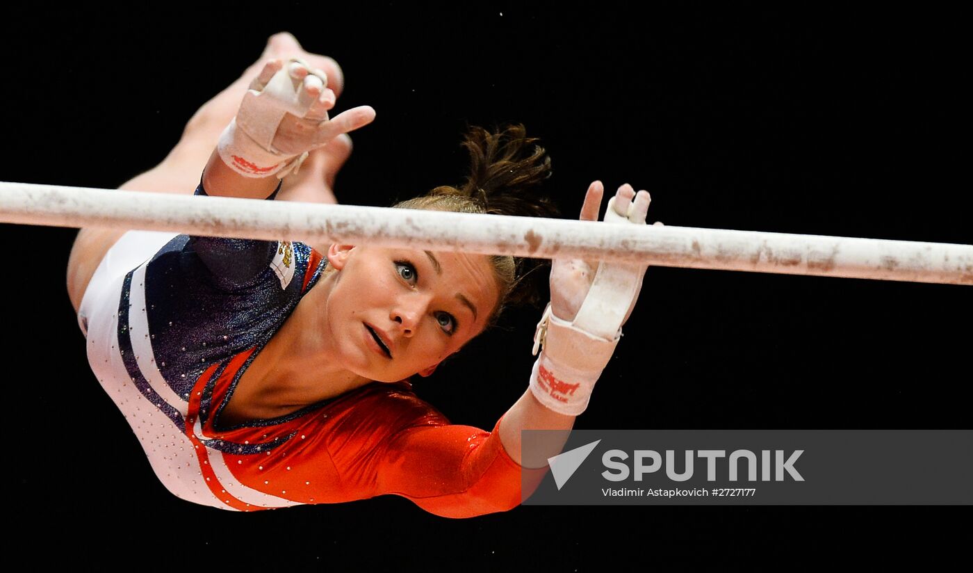 The 2015 World Gymnastics Championships. Day Five