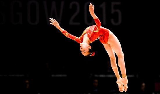The 2015 World Gymnastics Championships. Day Five