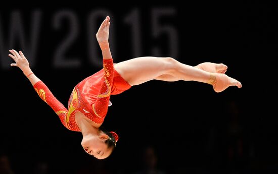 The 2015 World Gymnastics Championships. Day Five