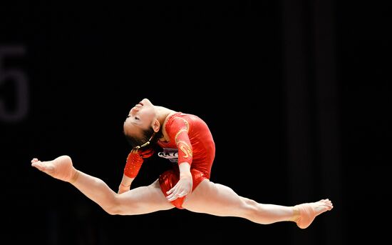 The 2015 World Gymnastics Championships. Day Five