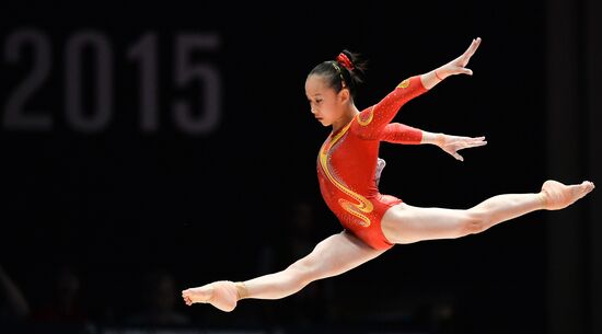 The 2015 World Gymnastics Championships. Day Five