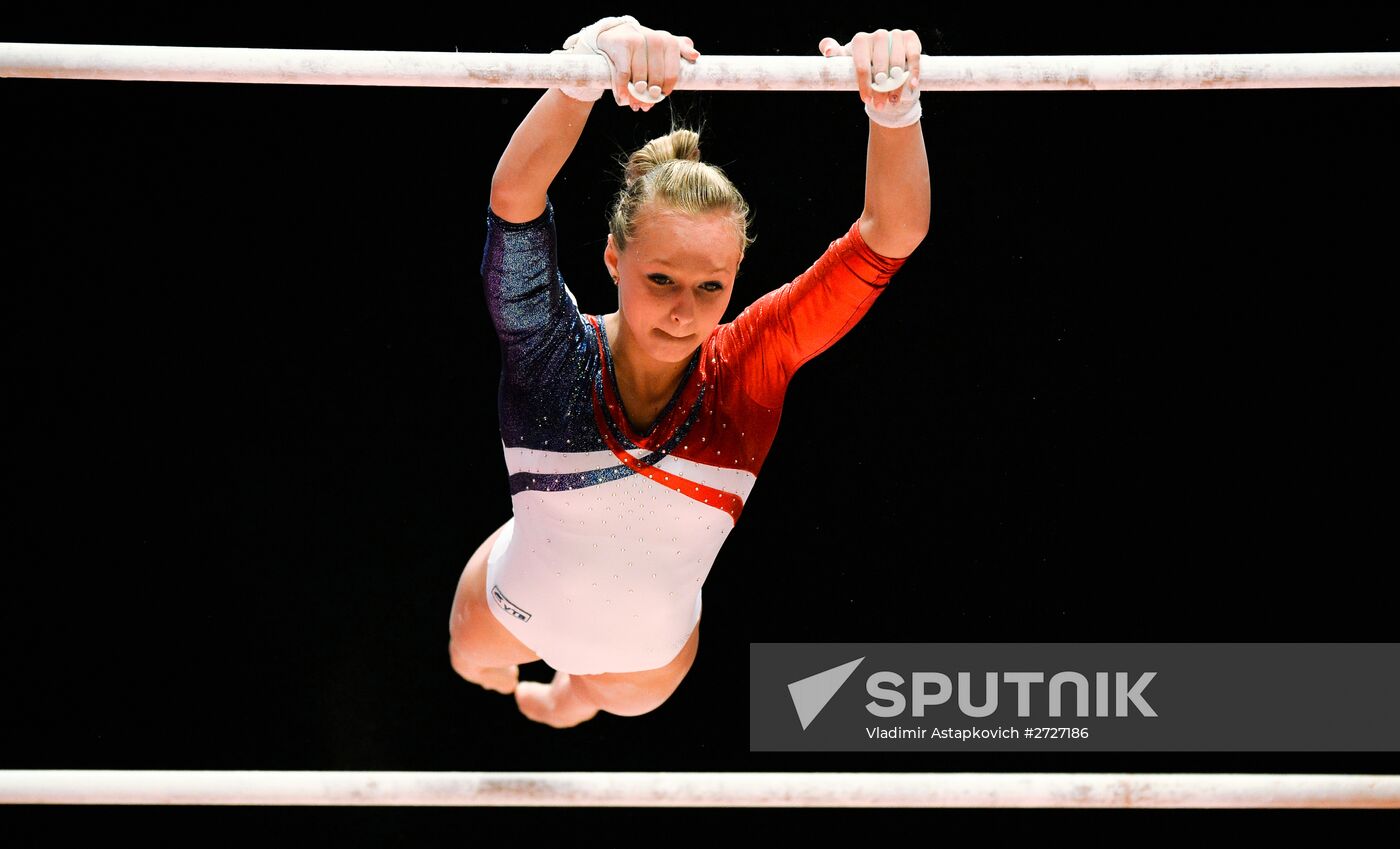 The 2015 World Gymnastics Championships. Day Five