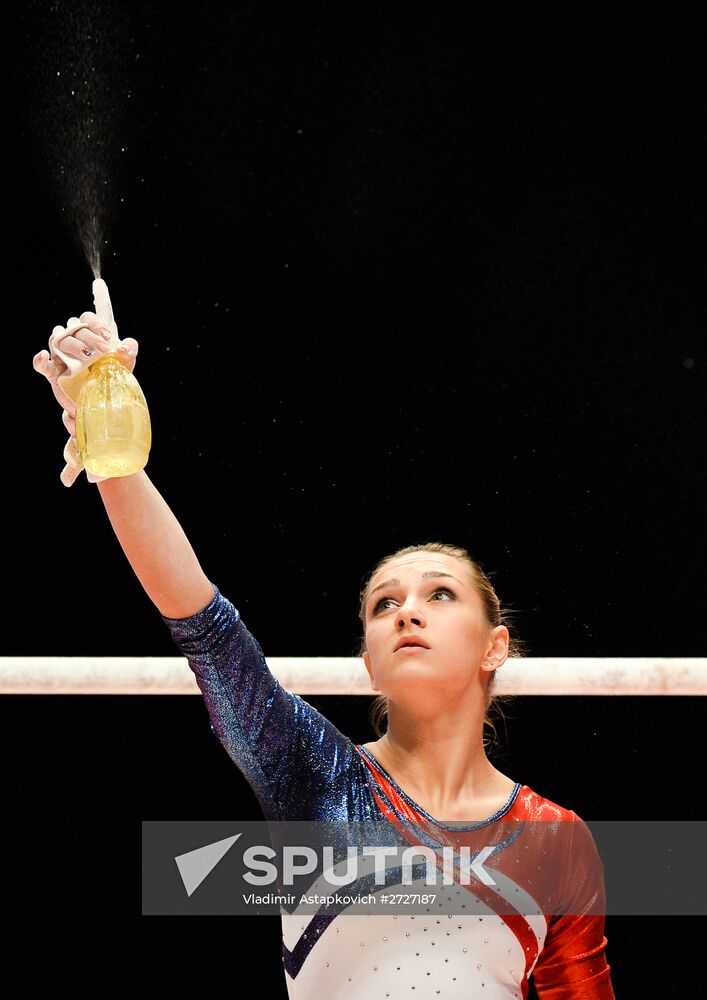 The 2015 World Gymnastics Championships. Day Five