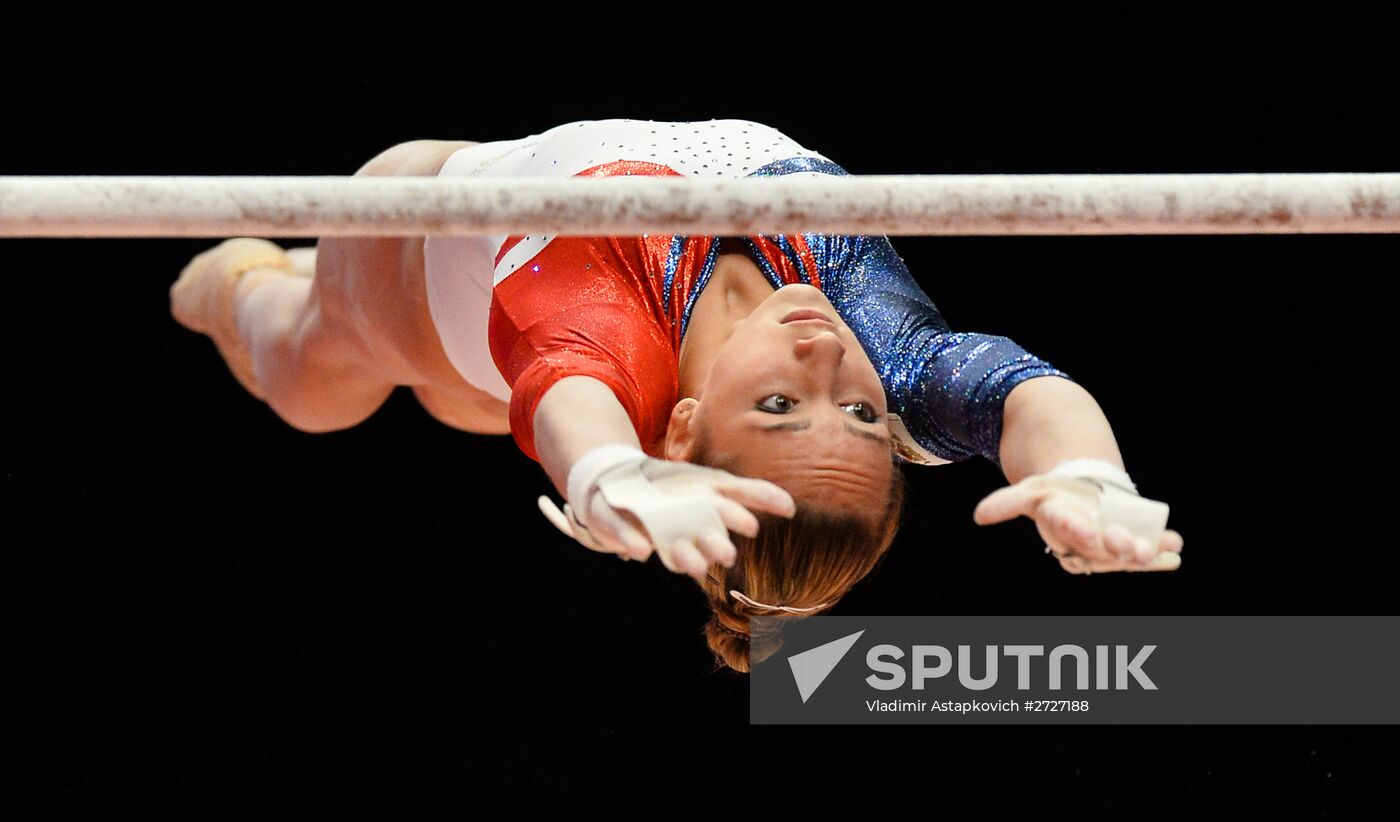 The 2015 World Gymnastics Championships. Day Five