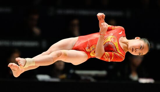 The 2015 World Gymnastics Championships. Day Five