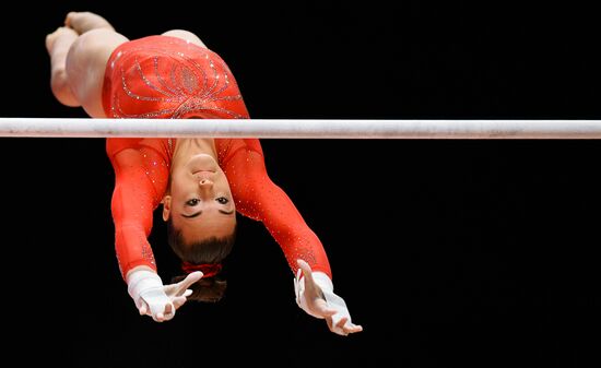 The 2015 World Gymnastics Championships. Day Five