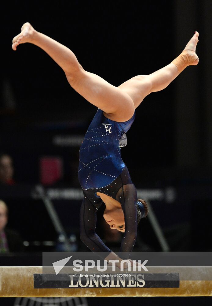 The 2015 World Gymnastics Championships. Day Five