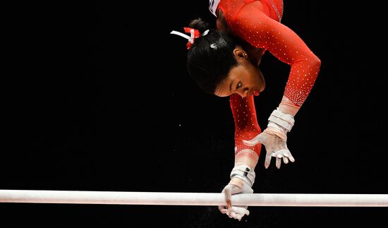 The 2015 World Gymnastics Championships. Day Five