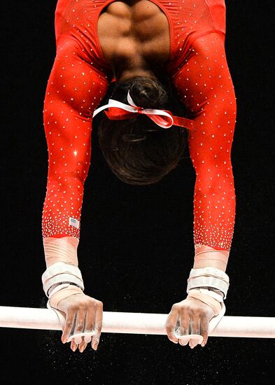 The 2015 World Gymnastics Championships. Day Five