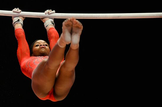 The 2015 World Gymnastics Championships. Day Five