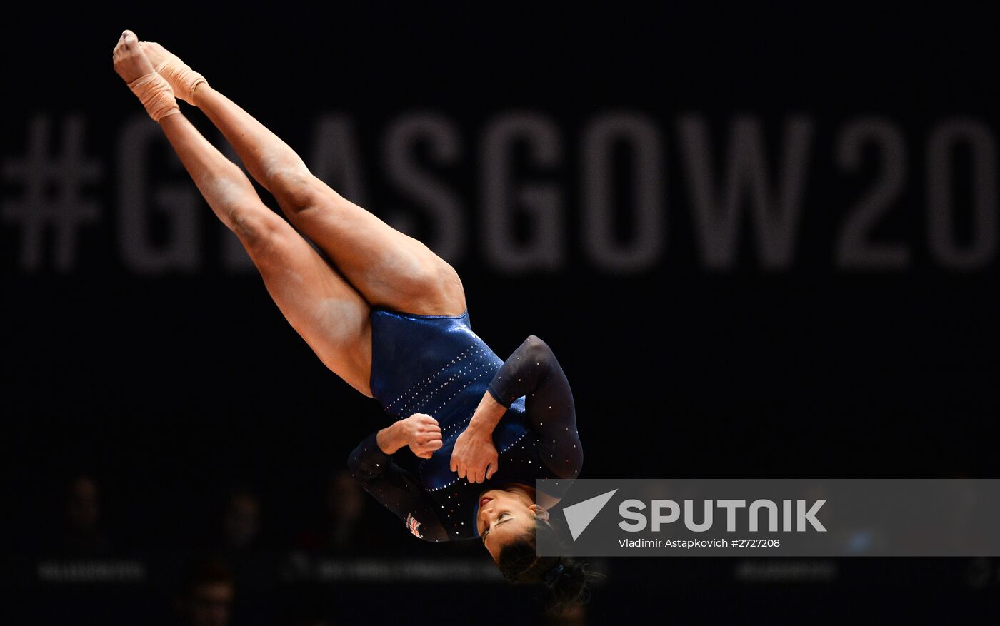 The 2015 World Gymnastics Championships. Day Five