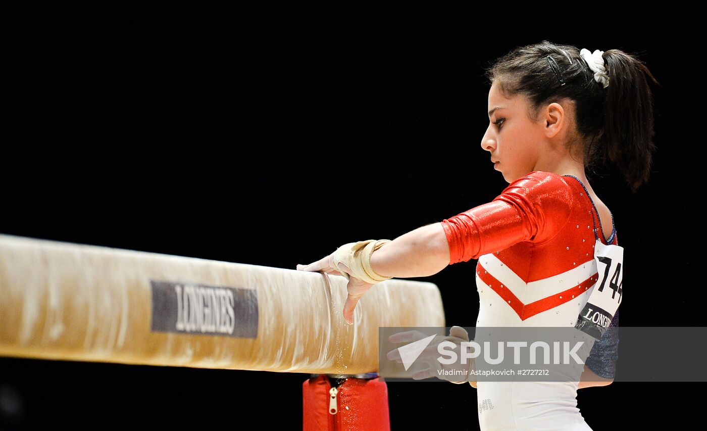 The 2015 World Gymnastics Championships. Day Five