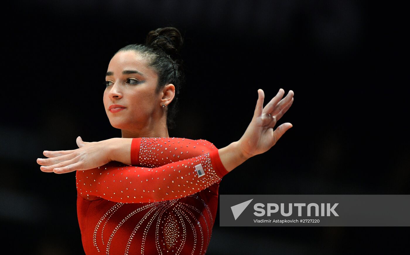 The 2015 World Gymnastics Championships. Day Five