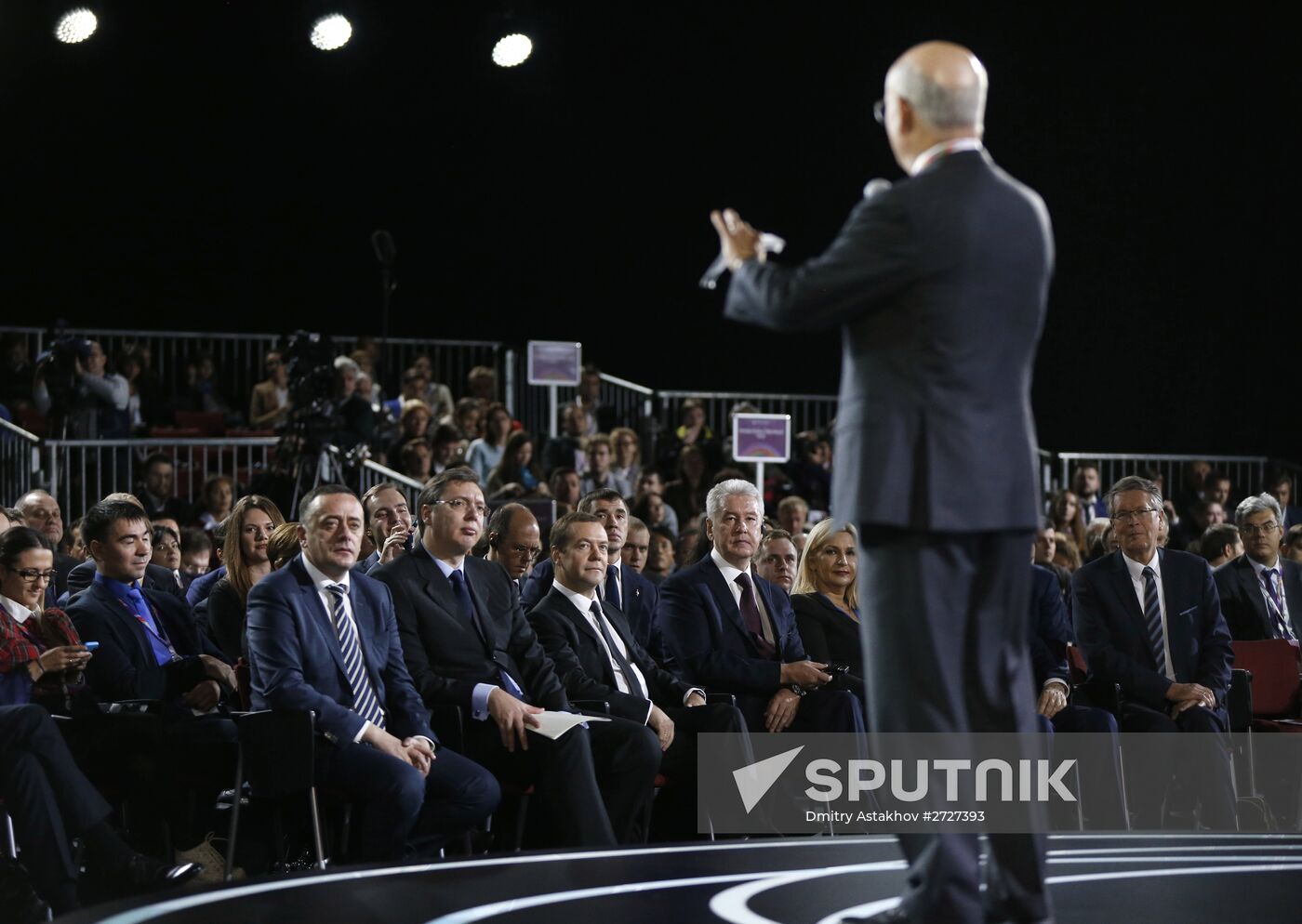 Prime Minister Dmitry Medvedev at 4th Open Innovations International Forum opening ceremony