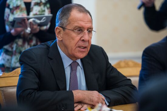 Foreign Minister Sergey Lavrov's meeting with Co-Chairman of the Joint Russia-Israel Commission for Trade and Economic Cooperation